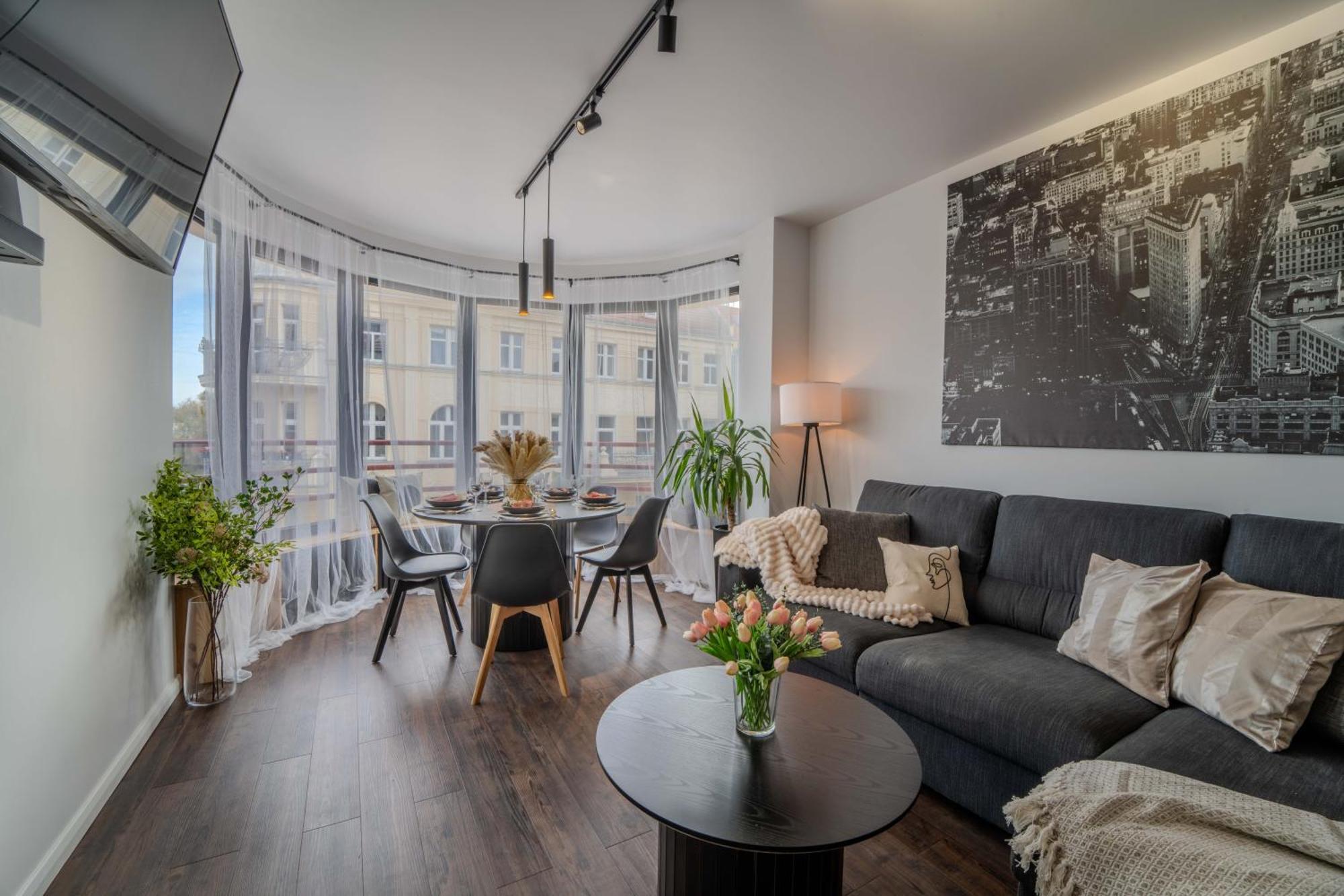 New Large Modern Apartment - City Center - 60M2 - Lift - Parking Wrocław Extérieur photo