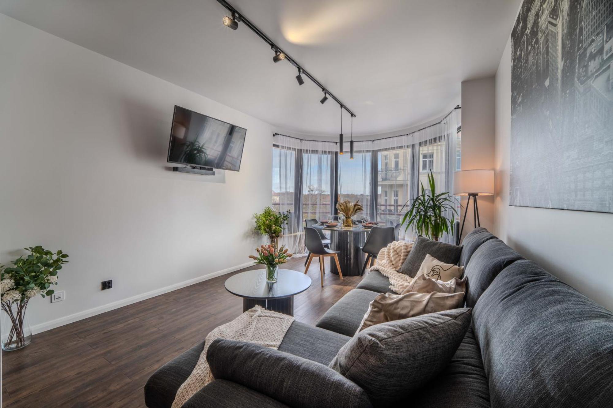 New Large Modern Apartment - City Center - 60M2 - Lift - Parking Wrocław Extérieur photo