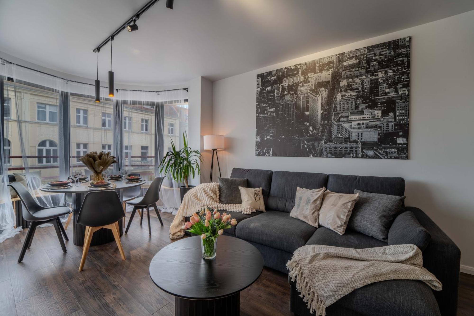 New Large Modern Apartment - City Center - 60M2 - Lift - Parking Wrocław Extérieur photo