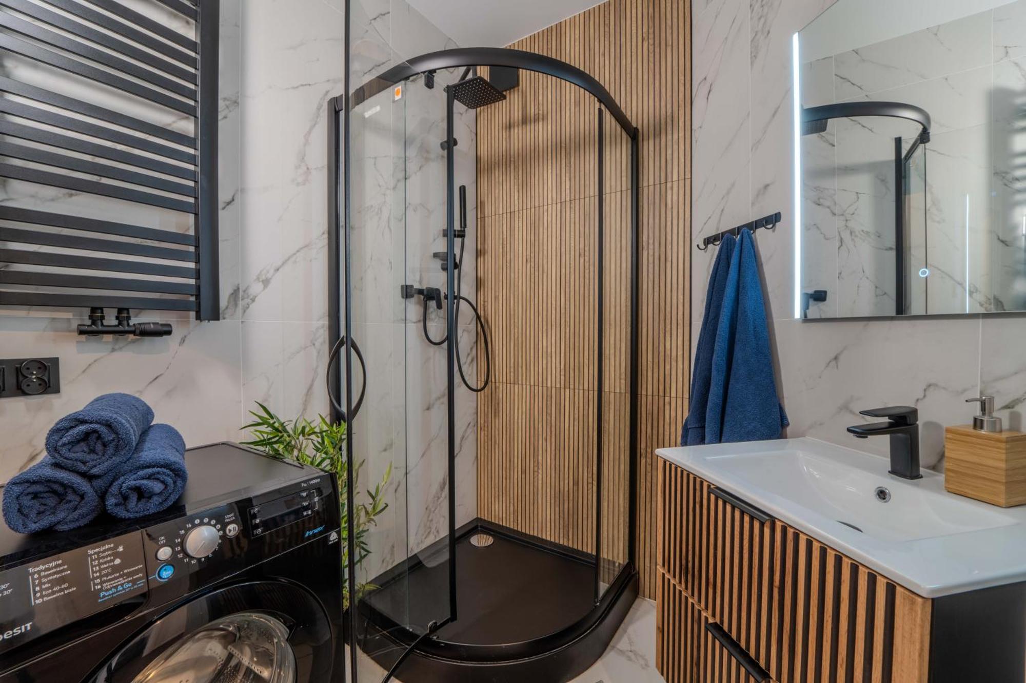 New Large Modern Apartment - City Center - 60M2 - Lift - Parking Wrocław Extérieur photo